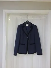 SANDRO ネイビー・アイボリー ジャケット 2WAYツイードジャケット | ジャケット | NOELA OFFICIAL WEB STORE