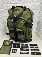 BTS カーキリュック　ジミン写真集セット
