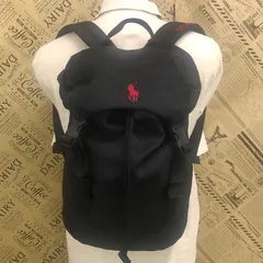 ポロ リュック バックパック 通勤通学 ラルフローレン 黒 FZ101
