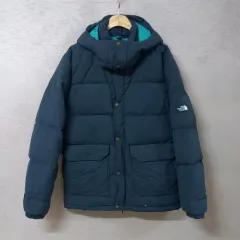 A12-17/THE NORTH FACE ザノースフェイス 裾シャーリング ぱんぱん軽量ネイビーグースダウン ダウン メンズ