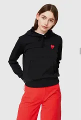 COMME des GARCONS PLAY ブラック フーディー 新品 出品 (Sサイズ)