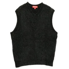 Supreme セーターベスト 黒　Mサイズ Supreme x Nike Sweater Vest Black ベスト V118267996 オン