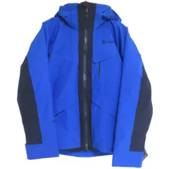 美品 GOLDWIN ゴールドウイン Astraios Jacket ゴアテックス パデッドジャケット スキーウェア G10311P Lサイズ ラピスラズリ メンズ 古着 中古 USED