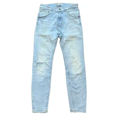 ZARA ストレッチ ハイウエスト スキニーデニム ライトブルー サイズ40 メンズM ザラ