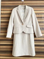 persodea　ペルソデア　セットアップ　ワンピース　アイボリー・クリーム系　サイズ７　S相当　卒業式　入学式