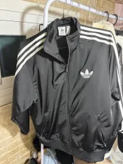 アディダス ブラック ジャージ トラックジャージ