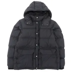 美品 THE NORTH FACE ノースフェイス CAMP SIERRA SHORT キャンプ シエラ ショート ダウンジャケット ND92230 サイズXL ブラック メンズ 古着 中古 USED