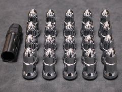 スチールスパイクデザインナット M12 P1.25（シルバー） - メルカリ