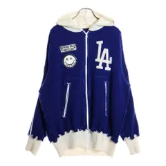 A Love Movement (ア ラブ ムーブメント) OHTANI LA 17 ジップアップ フーディ カシミアトラックジャケット ブルー