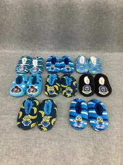 P MW25121802 もこもこ キャラクタールームシューズ 8足セット