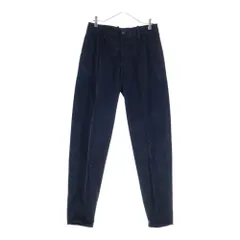 EMPORIO ARMANI (エンポリオアルマーニ) スラックスパンツ ベロア ネイビー 11P11S 11686のサムネイル