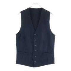 EMPORIO ARMANI (エンポリオアルマーニ) ジレベスト ヘリンボーン柄 ブラック 11J67S 11S33