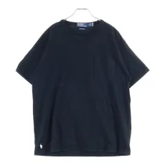 POLO RALPH LAUREN (ポロラルフローレン) 裾ポニー 胸ポケットTシャツ ブラック