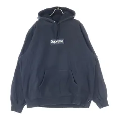 SUPREME (シュプリーム) 21AW Box Logo Hooded Sweatshirt ボックスロゴ プルオーバースウェットパーカー フーディー ブラック