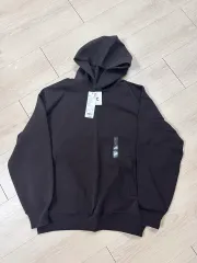 UNIQLO ユニクロ スウェット オーバーサイズ フーディー パーカ ダークブラウン large