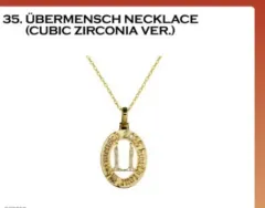 G-DRAGON(ジードラゴン)ウィーバーメンシュジルコニアキュービックネックレス (新品)