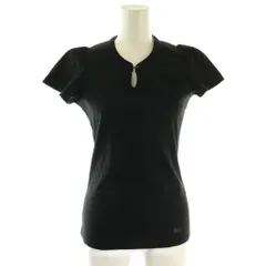 バーバリーブルーレーベル BURBERRY BLUE LABEL カットソー  半袖 38 ブラック /ES ■OS