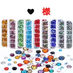 【❤︎ 様】　高分子ストーン　ミルキーストーン　デコストーン　デコうちわ　ラインストーン