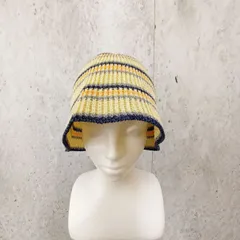 CIAOPANIC チャオパニック ボーダー サーモハット カジュアル アイボリー Fサイズ □〇