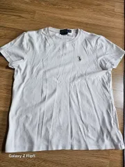 ポロ ラルフローレン 白 半袖 Tシャツ