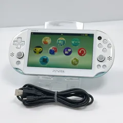 美品 PSVITA PCH 2000 ライトブルーホワイト PlayStation Vita FW3.36 遊べるセット 動作確認済み ソニー プレイステーション psvita