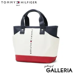 トミー ヒルフィガー ゴルフ カートバッグ メンズ レディース 小さめ トートバッグ TOMMY HILFIGER GOLF 軽量 カジュアル ブランド 自立 トート バッグ 合皮 小さい A5 ラウンドバッグ FACE THMG3FBD