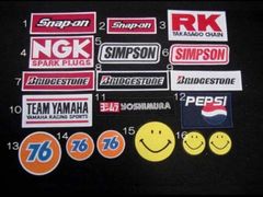 ワッペン メーカーロゴワッペン アイロン接着 選べるワッペン 4枚999円