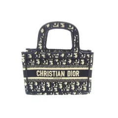 Christian Dior クリスチャンディオール BOOK TOTE ミニハンド バッグ 鞄 ∠UP5385