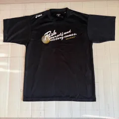 ト2512-①-5448 アシックス　ASICS バスケ　Tシャツ　黒　サイズO