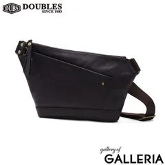 ダブルス ボディバッグ メンズ 本革 DOUBLES バッグ ブランド レザー 革 牛革 ワンショルダー 斜めがけ ショルダーバッグ かっこいい シンプル おしゃれ カジュアル 軽い 大人 上品 A5 KRM KRM-7725