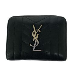 サンローラン YSL 折り財布 ハート スタッズ 限定品 ブラック - メルカリ