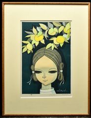 山本容子 版画 エッチング リトグラフ 54/100 - メルカリ