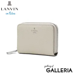 ランバン オン ブルー コインケース メンズ レディース 仕切り 本革 LANVIN en Bleu ブランド 小銭入れ 革 牛革 レザー おしゃれ 軽量 軽い コンパクト 鍵 キーリング ラウンドファスナー モル 538602