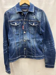 DSQUARED2 ディースクエアード Icon Splatter Dan Jacket デニムジャケット mtq018 f172