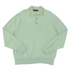 CABAN キャバン　緑色 ポロシャツ トップス　Lサイズ　ほぼ未使用 CABaN コットン ポロカラープルオーバー｜トゥモローランド 公式通販