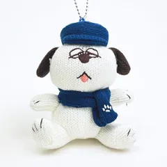 スヌーピー オラフ ニットマスコット マフラー ぬいぐるみ SNOOPY