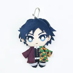 鬼滅の刃 冨岡義勇 Chibiぬいマスコット ぬいぐるみ