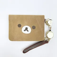 リラックマ フェイス パスケース  定期入れ