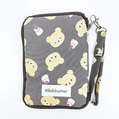 リラックマ ベーシック フェイス パスポートポーチ