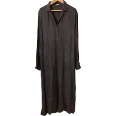 【美品】ミューズ ドゥーズィエムクラス ロングワンピース リブニット 半袖 人気 美品】ミューズ ドゥーズィエムクラス ロングワンピース リブニット