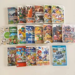 Wii　WiiU　　ゲームソフト　まとめ売り　19点セット　#m00069