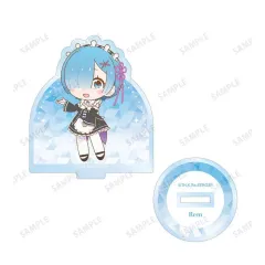 【中古】アクリルスタンド・アクリルパネル レム 「Re：ゼロから始める異世界生活 トレーディング ちびキャラ アクリルスタンド vol.2」
