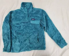patagonia パタゴニア リツール スナップT プルオーバー フリース レディース M ターコイズ fg1216-3