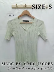 5478　MARC BY MARC JACOBS　半袖薄手カーディガン　S