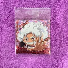 14.モンキー・D・ルフィ  1枚  ワンピース 自由な未来 にふぉるメーション シール ウエハース 13 log.13　最新弾