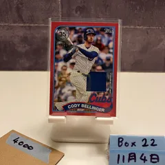 2024 Topps Cody Bellinger 07/25 Chicago Cubs Game-Used Memorabilia ジャージ カード