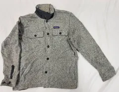 patagonia パタゴニア ベターセーター シャツジャケット ニットフリース レディース M グレー fg1216-6
