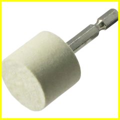 【在庫処分】ヤナセ インパクト用 軸付フェルトホイール 6.35mm軸 柳瀬 φ30×25×6.35 NFF30
