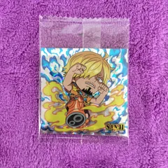 16.サンジ  1枚  ワンピース 自由な未来 にふぉるメーション シール ウエハース 13 log.13　最新弾