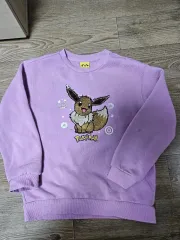 ポケットモンスター イーブイ 紫 スウェットTシャツ (サイズ150)